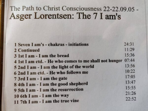 Asger Lorentsen: The 7 I am's (CD)